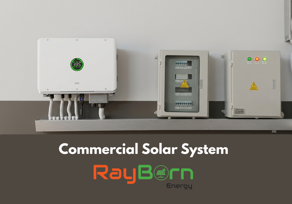 Commercial solar system