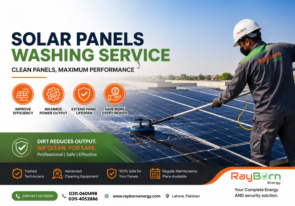 Solar Panels Cleaning Service